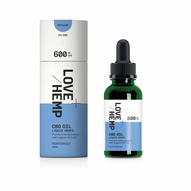 Ulei CBD 2% 600 MG CBD IN 30 ML LOVE HEMP