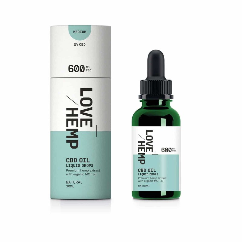 Ulei CBD 2% 600 MG CBD IN 30 ML LOVE HEMP